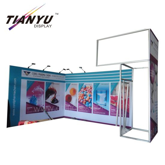 Pembelian murah Lurus Ketegangan Fabric Pameran Booth, Trade Show Booth