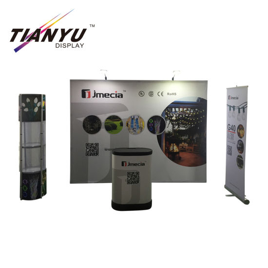 Pameran Magnetic Reusable Stand Pop up Tampilan