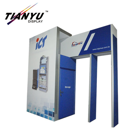 Promosi Durable Trade Show Standard Backlit Pameran Booth untuk acara