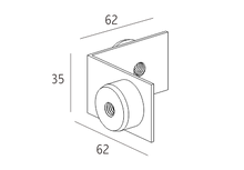 90 konektor derajat (digunakan dengan konektor besar 90 derajat)