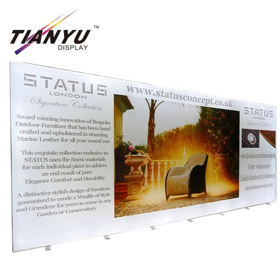 Kualitas Tinggi Modular Frameless Fabric LED Light Box untuk Iklan