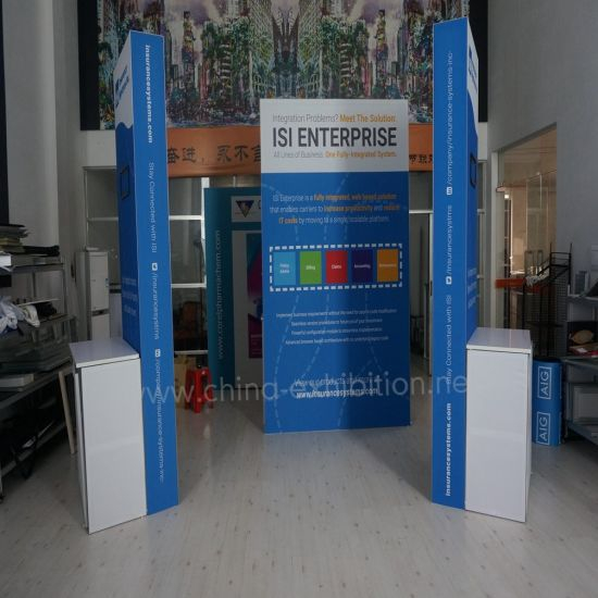 Digunakan untuk Setiap Trade Show Penawaran Gratis Desain Gaya Baru Mode Trend Masa Depan 3X4 Modular Kustom Pameran Booth Desain