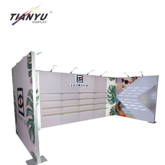 Tianyu Penawaran Pameran Stand Portabel Desain Trade Show 20x20 Daur Ulang Booth