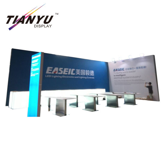 Cina Grosir Industri Dagang Tampilkan Booth 10ft Tension Fabric Dinding