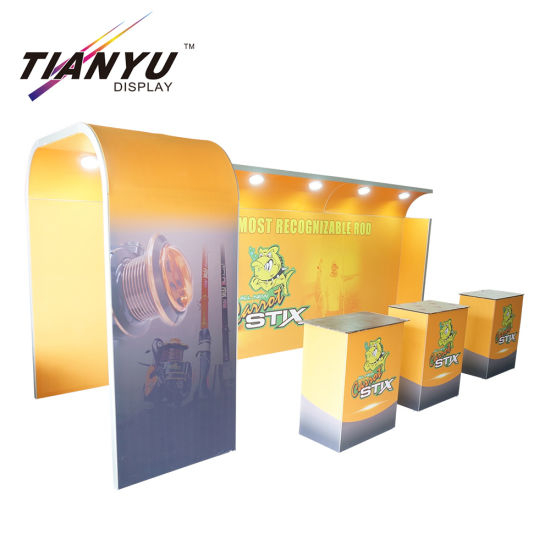 10ftx10FT Fabric Ketegangan Tampilan Tampilkan Perdagangan Pameran Booth