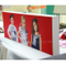 Rectangle Square Luxury Toko LED Billboard Aluminium Fabric Tekstil Light Box