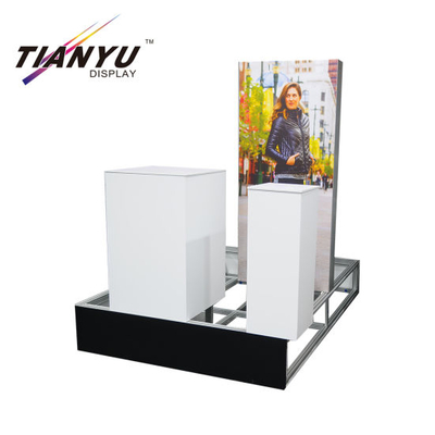 3x3m Pameran berdiri Tampilan Dagang Tampilkan Booth Aluminium Profil