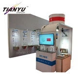 Stand 3X3 yang Disesuaikan untuk Penjualan Perangkat Keras Hand-Washing Basin Aluminium Modular Display Booth