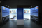Modular Trade Show Pameran Frameless Booth dengan LED Light Box Backlit