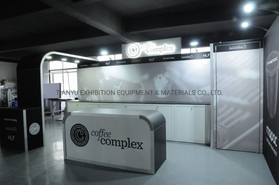 Quick Setup Aluminium 10x10 Portabel Tradeshow Tampilan Berdiri Pameran Trade Show Booth