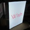 Fabric Light Box Pemasok 65mm 80mm 120mm 140mm LED Backlit Silicone Ujung Graphics Lightboxes