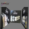 Fabric Led Light Box Booth Berdiri Bebas Ukuran Ganda / Satu Sisi Kustom