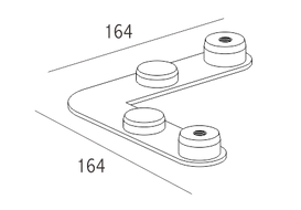 Kecil 90 Degrees Connector