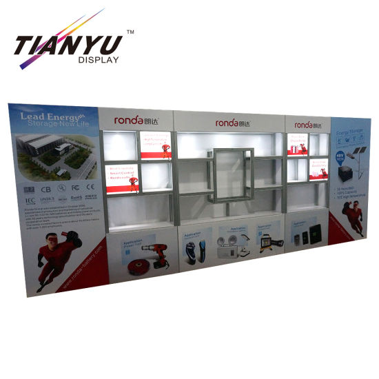 Kualitas tinggi Aluminium Standard Exhibition Booth 3X3