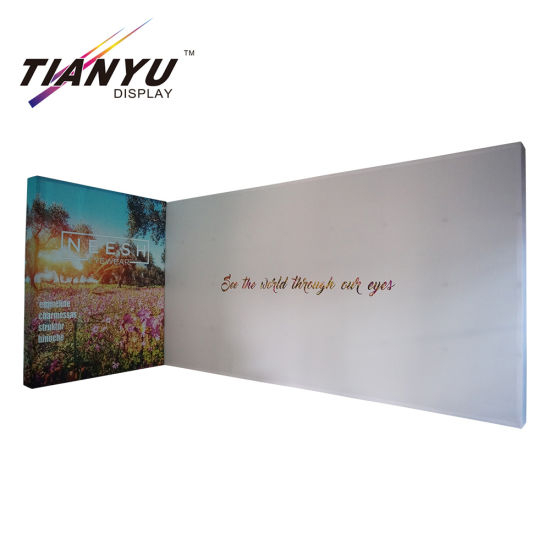 Kustom Percetakan Road Side Promosi Pop up Frame Fabric Banner