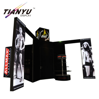 Desain Baru, Hot Sale, Pemasok Kualitas Tinggi 3X6m Exhibition Booth Desain untuk Pameran Dagang atau Pameran