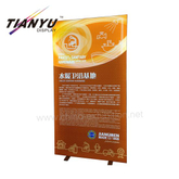 Iklan Guangdong Tampilan Aluminium Bingkai Fabric Light Box Side Menyala Tampilan