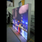 Disesuaikan 100mm Profil Aluminium Backlit LED Seg Frameless Fabric Light Box