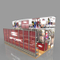 4X8m Trade Show Berdiri Mudah Merakit Portabel Modular Kustom Pameran Booth Desain