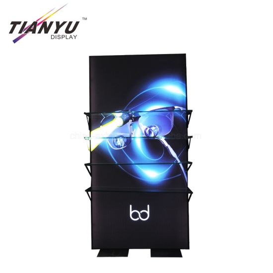 Tianyu Advertising Retail Light Box Kain di Stan Pameran Dagang