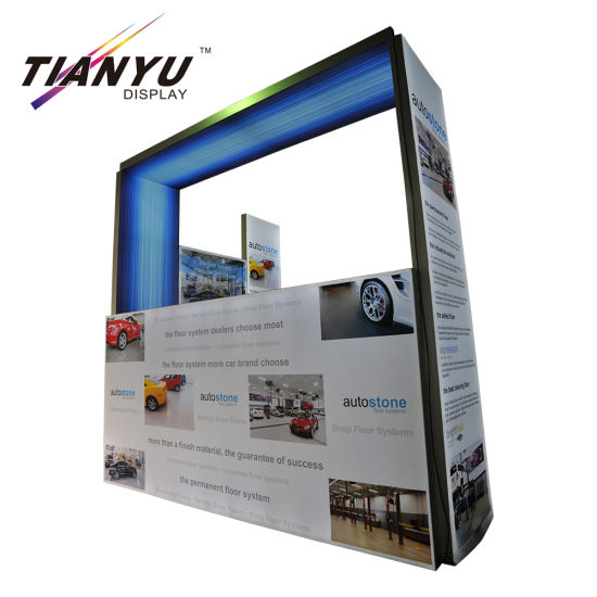 Pengiriman cepat 10x10 Pameran Modular Booth Tradeshow Booth 10x10