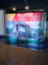 Aluminium 3 * 3 Tampilan Berdiri Pameran Booth Pop up Banner